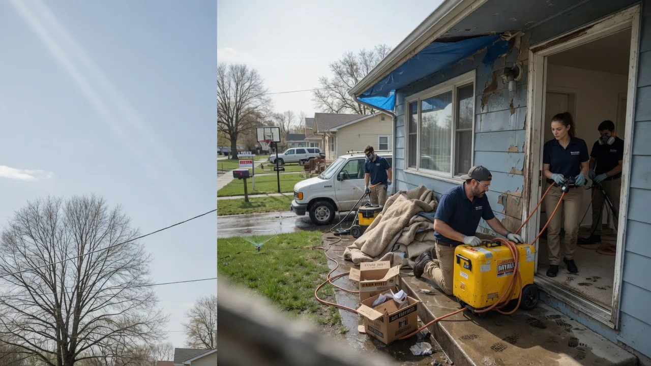 Basement Flood Cleanup in Winona, MS near me